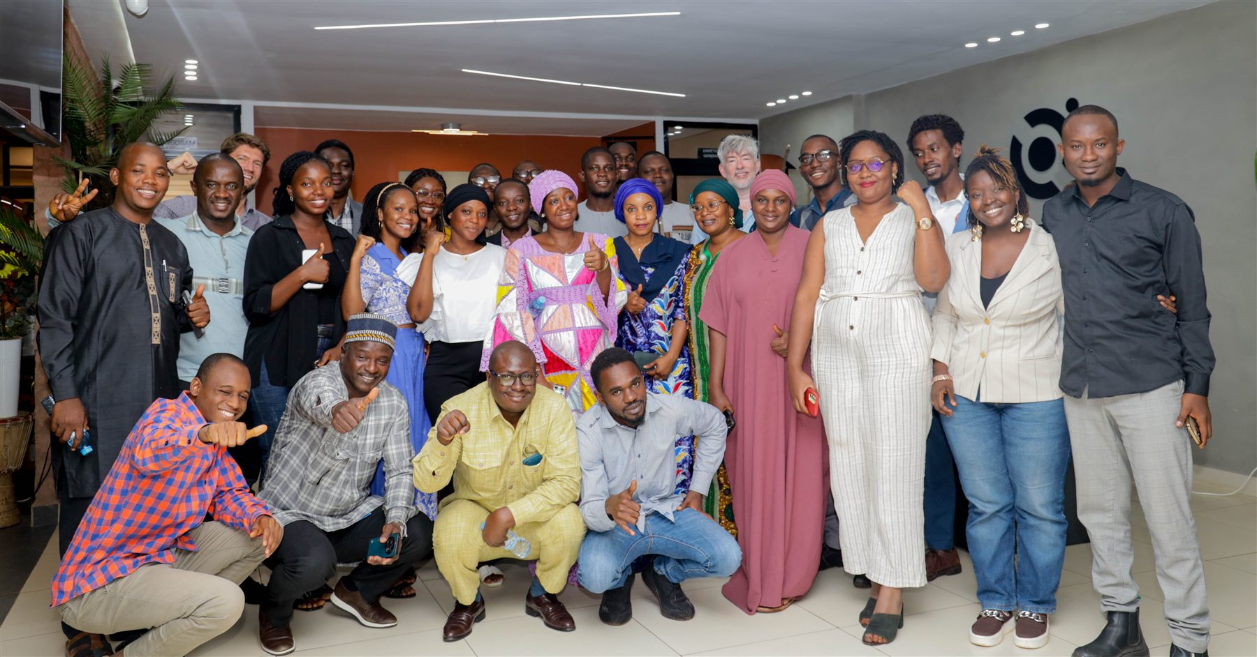 Les membres du Réseau National de Business Coachs réunis à Conakry